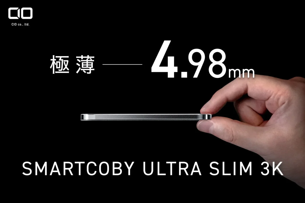 ポケットにスッと。驚きの薄さ4.98mm!世界最薄クラスのモバイルバッテリー「SMARTCOBY ULTRA SLIM 3K」が登場