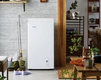 スリムな冷凍庫の設置イメージ