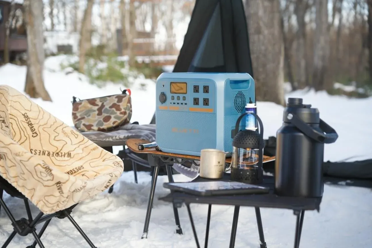 冬キャンプの様子