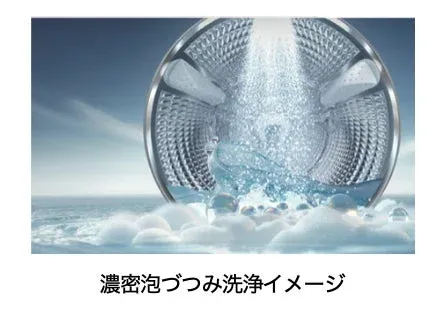 濃密泡づつみ洗浄