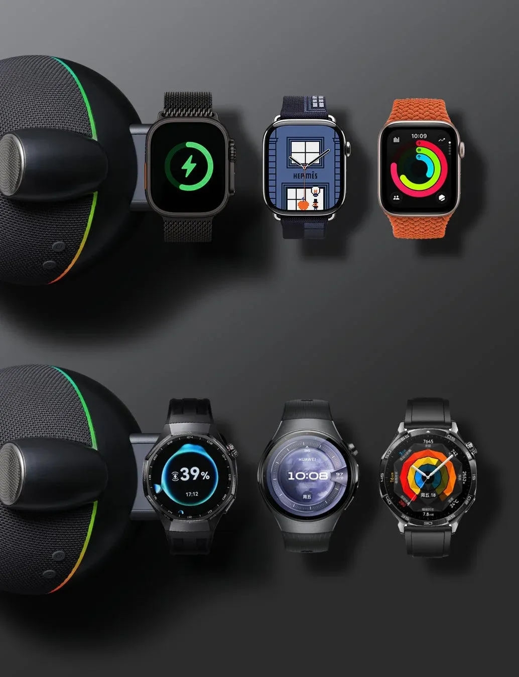 スマートウォッチの充電