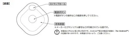 LGT-BETG1BKGシリーズ 電源ボタン