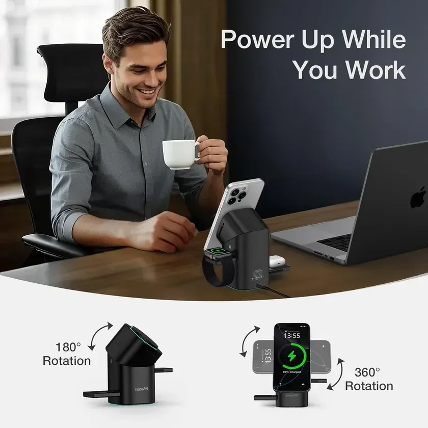 ワイヤレス充電器、充電スタンド、スマートフォン、スマートウォッチ、ワイヤレスイヤホン