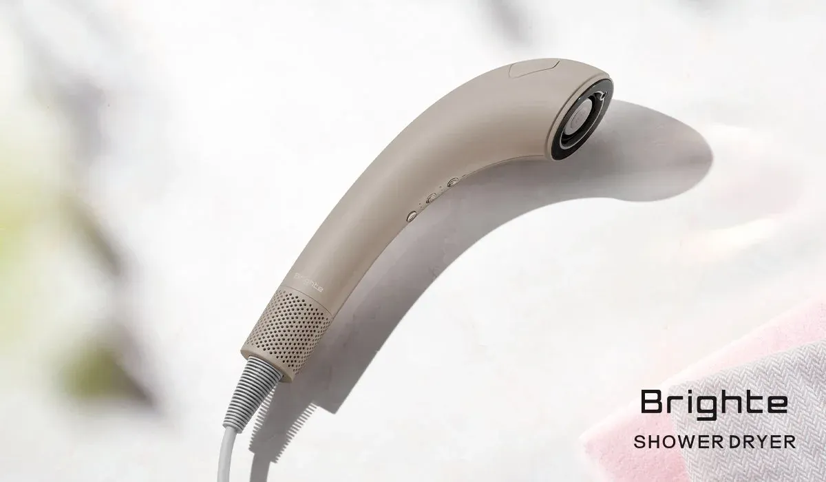 毎日を彩る新色！Brighteの次世代型ドライヤー「SHOWER DRYER」に温もり感じるモカブラウンが登場