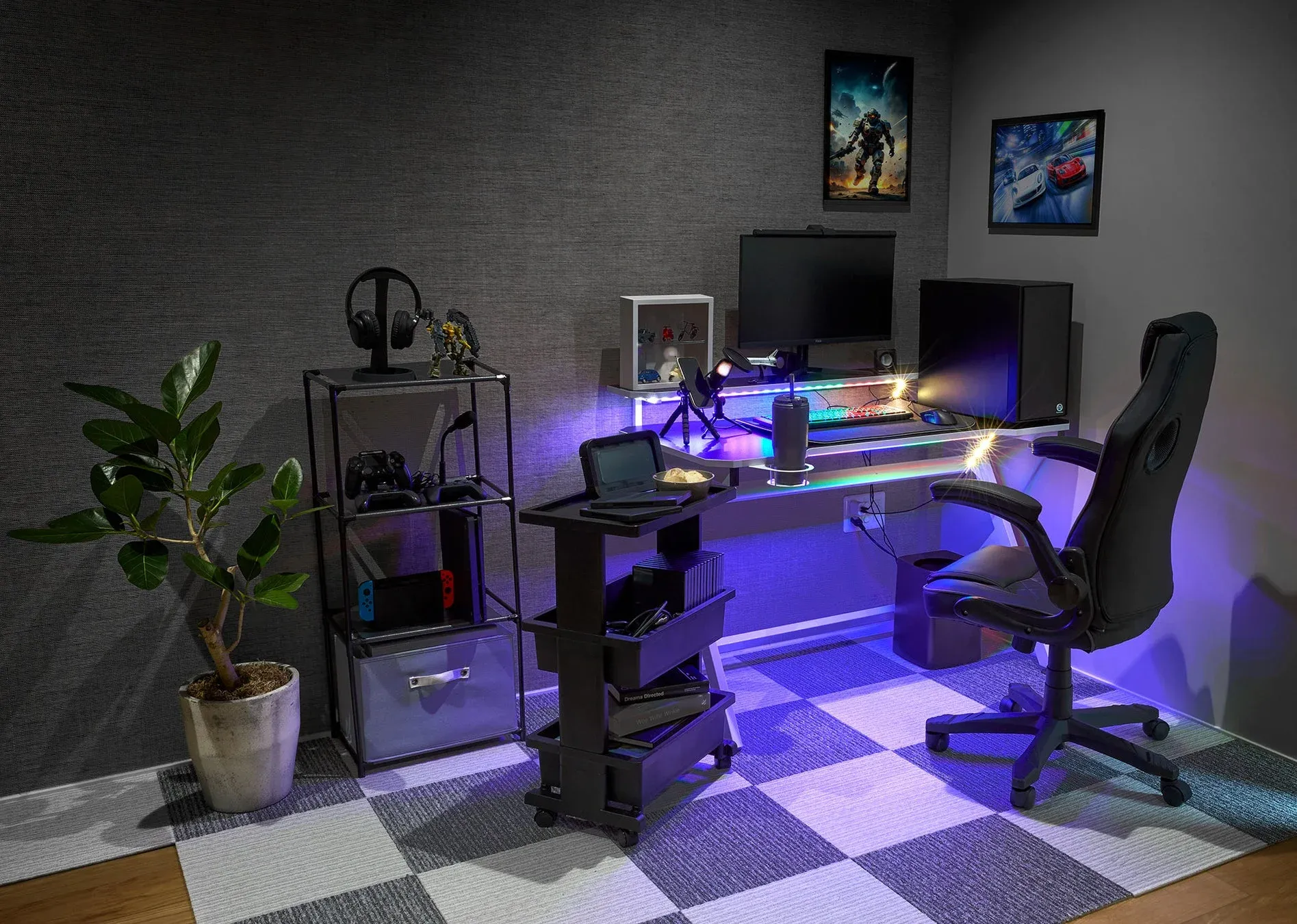 ゲーミングスタイル部屋