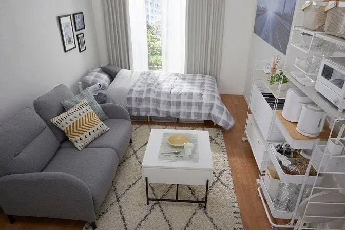 ワンルームのインテリア