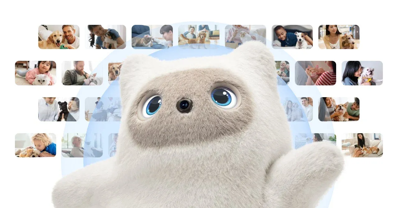 KATAフレンズと人々、ペットの触れ合い