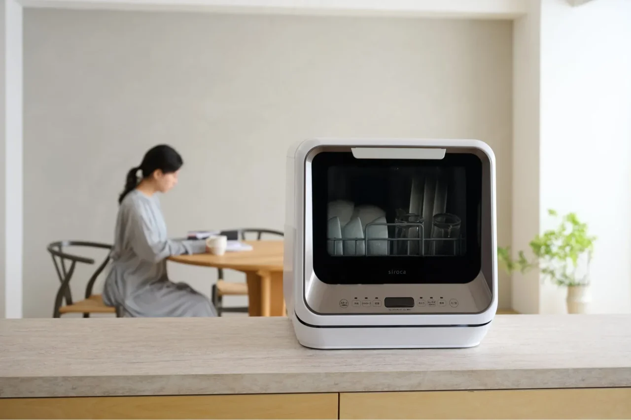 シロカから1～3人向け卓上食洗機「SS-M171」登場！工事不要で家事から解放される2WAYモデル