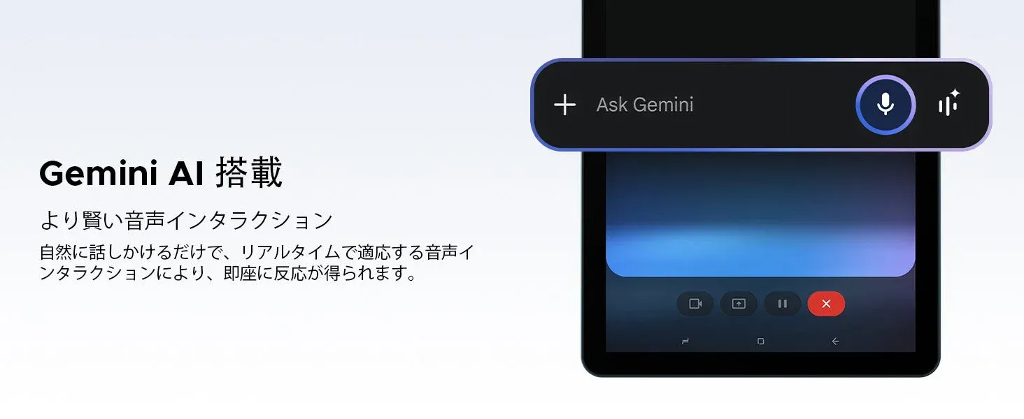 Gemini AIの画面