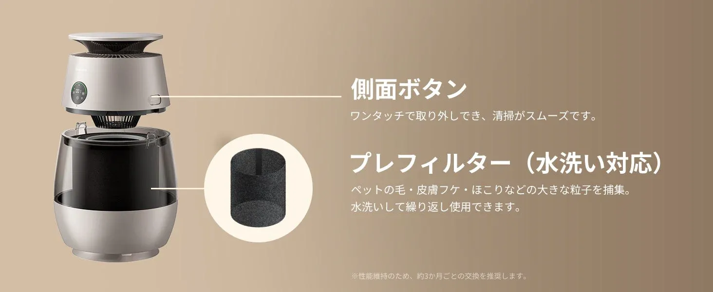 プレフィルター (水洗い対応)