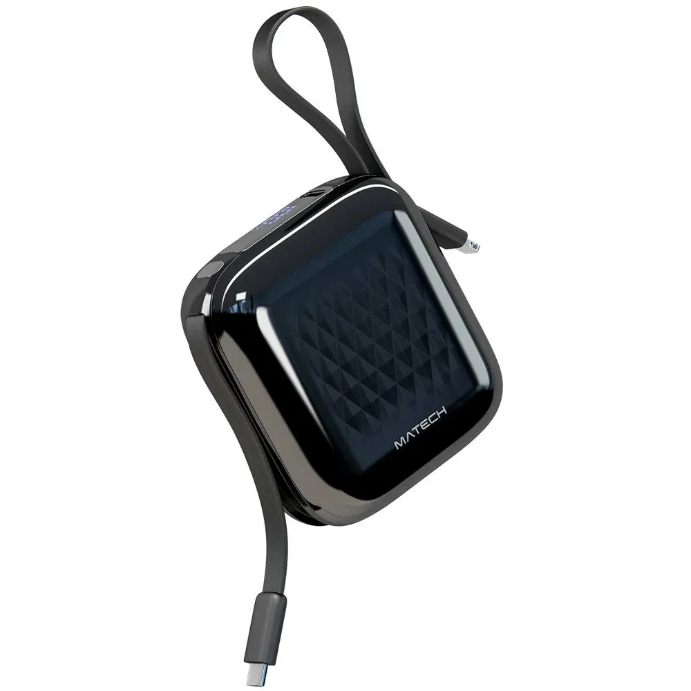 もう充電切れの心配なし！ケーブル内蔵＆超コンパクトな10,000mAhモバイルバッテリー「PocketCell 10000」が登場