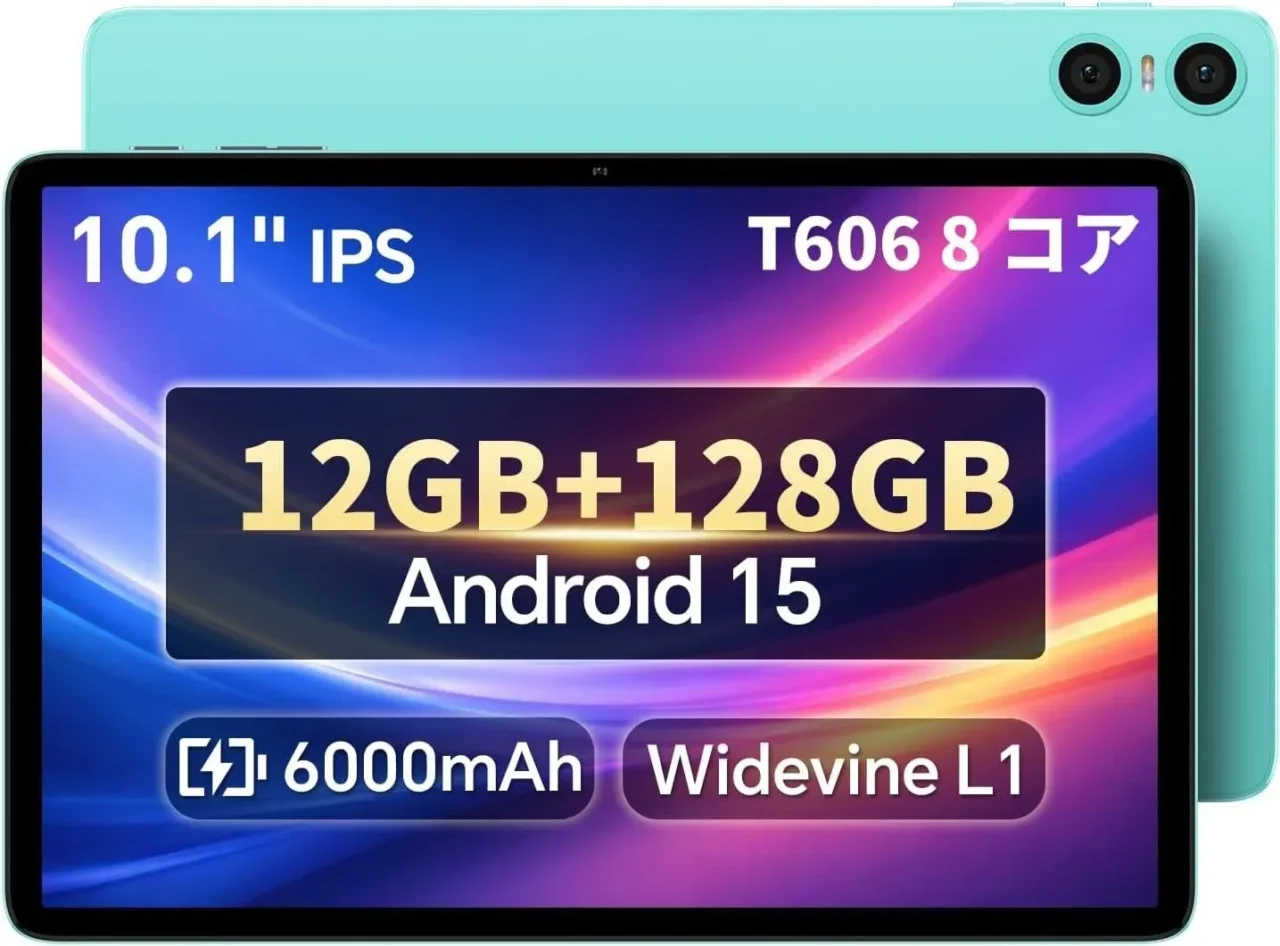 ODEA 2026年最新10インチタブレット「A10」が期間限定で驚きの38%OFF！Android 15、Widevine L1対応で動画もサクサク快適！