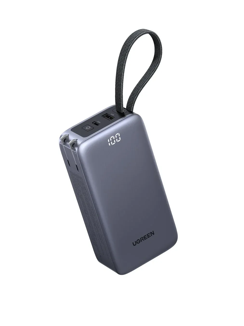 【UGREEN】これ1台でOK！65W急速充電器とモバイルバッテリーが一体に！旅行も出張も身軽に快適