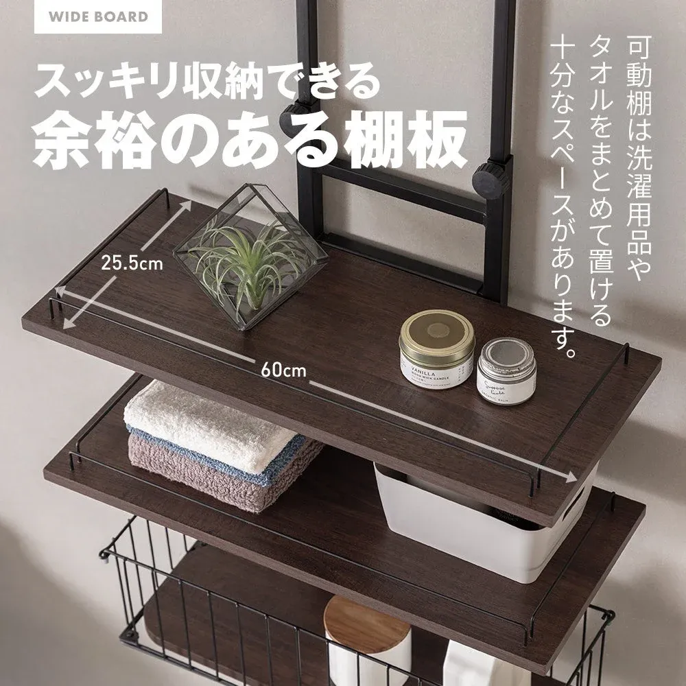 スッキリ収納できる 余裕のある棚板