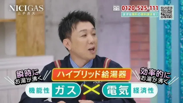 光熱費が気になる方へ！ニチガス初のテレビショッピングで知る、ハイブリッド給湯器『ECO ONE X5』の魅力