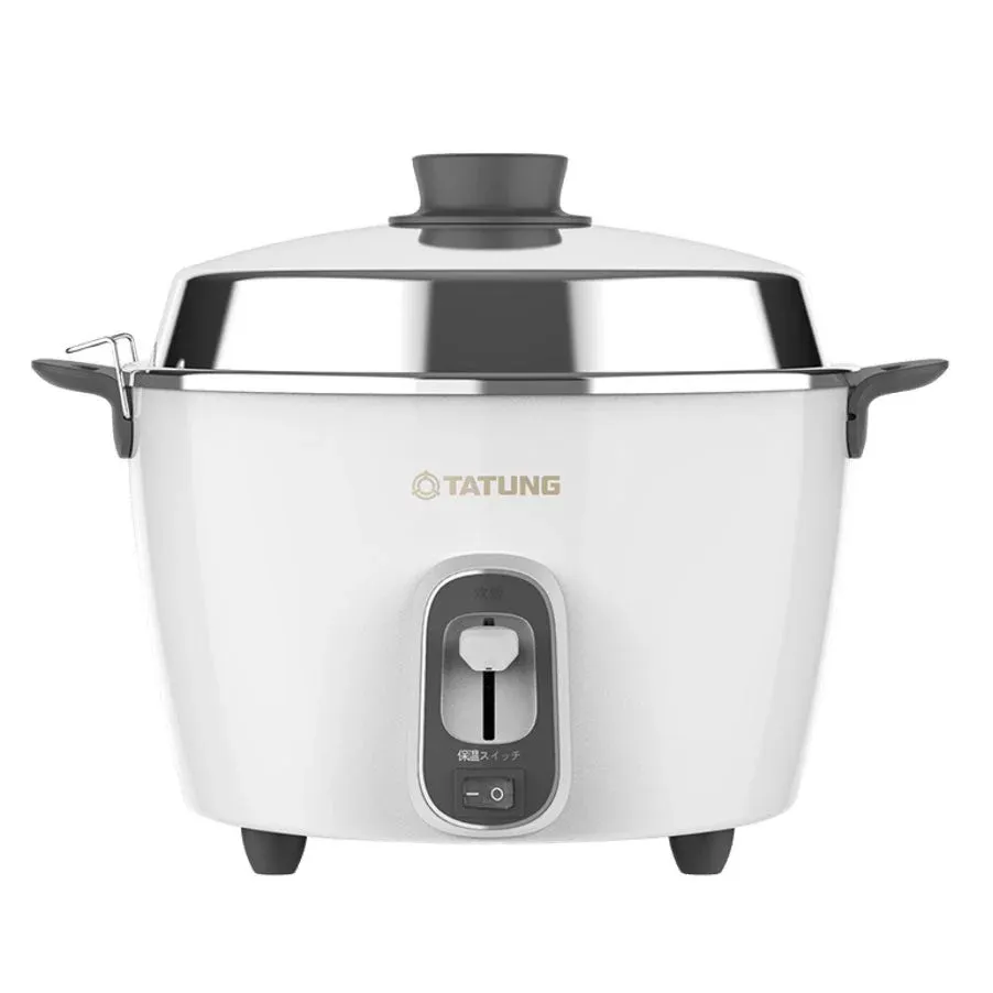 ホワイトの炊飯器