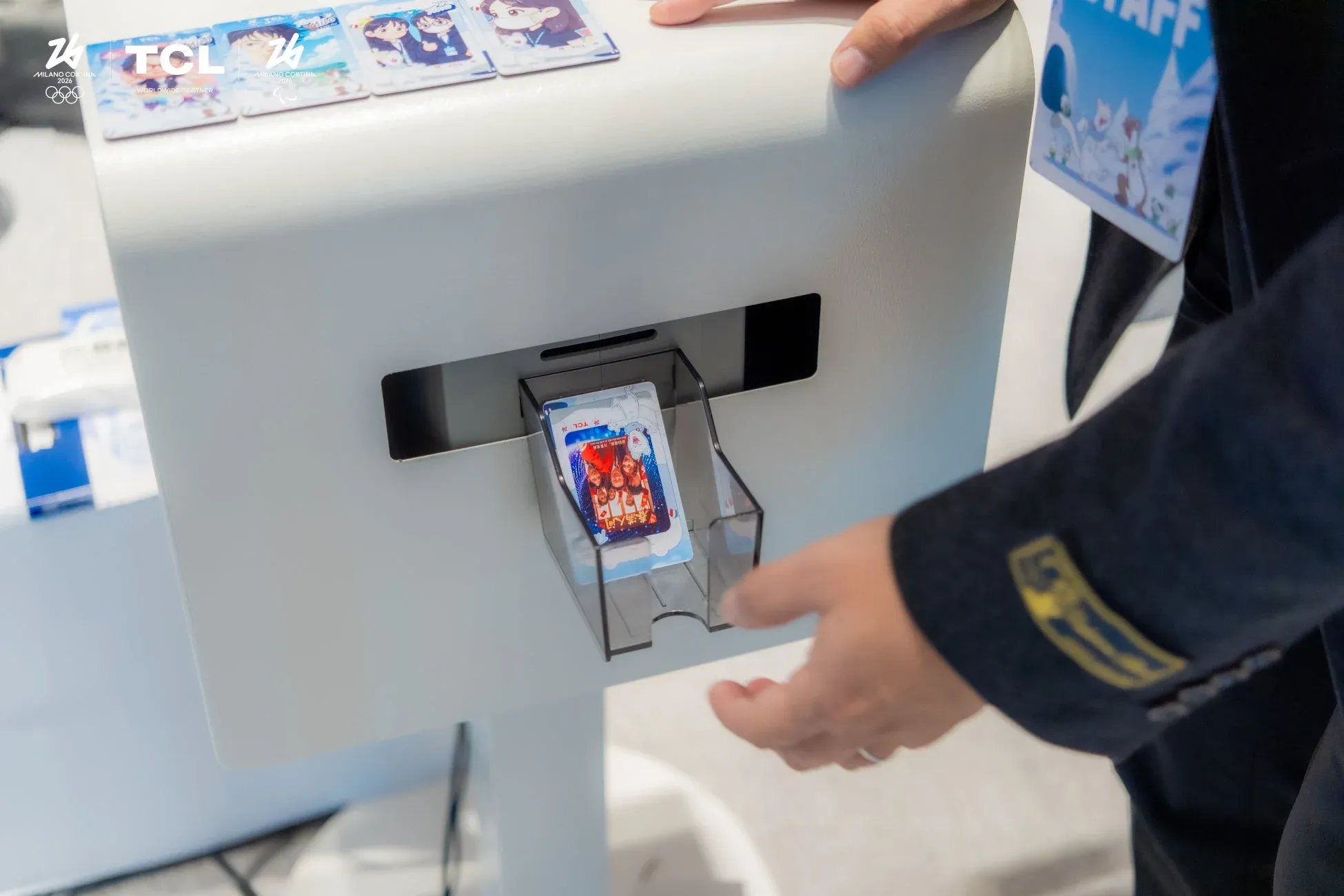 マグネット作成の様子