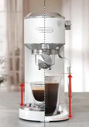 デロンギ デディカデュオのカップ受け