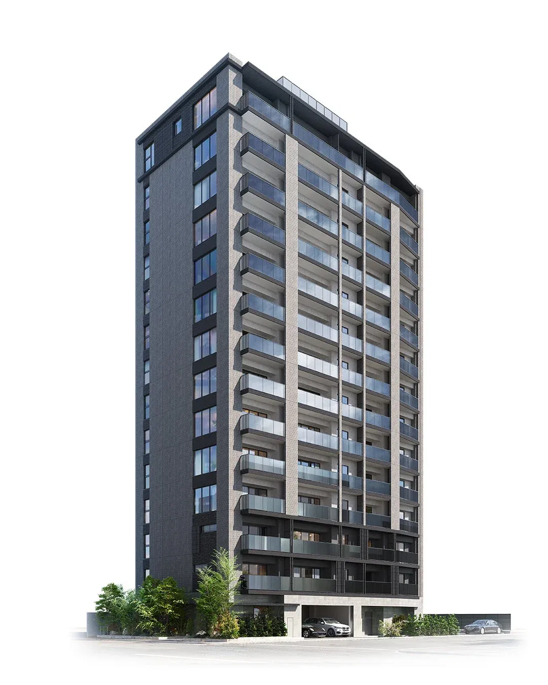 マンション外観CG