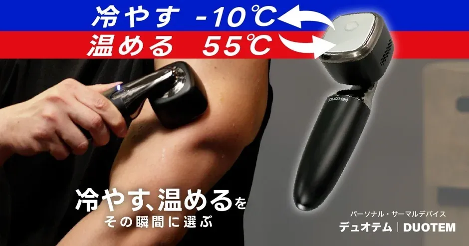DUOTEMの使用イメージと製品
