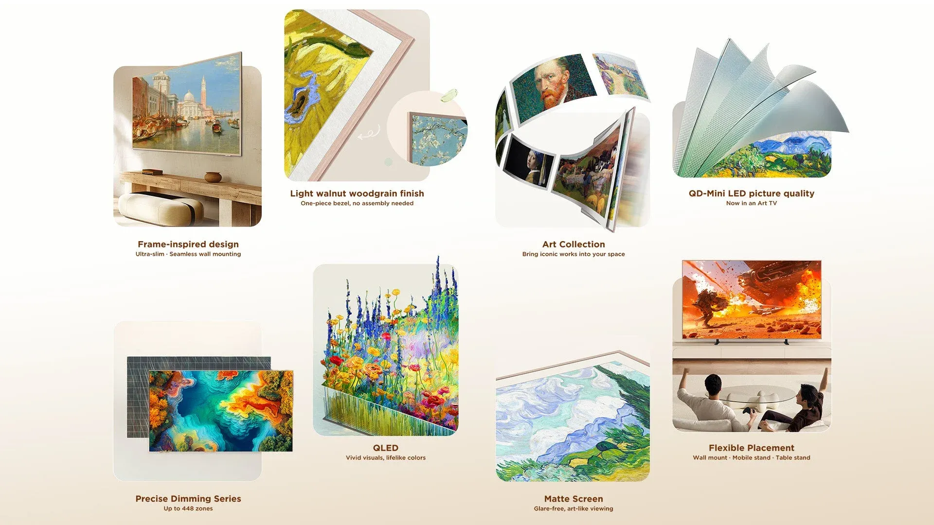 A400 Proのデザインとアートギャラリー機能