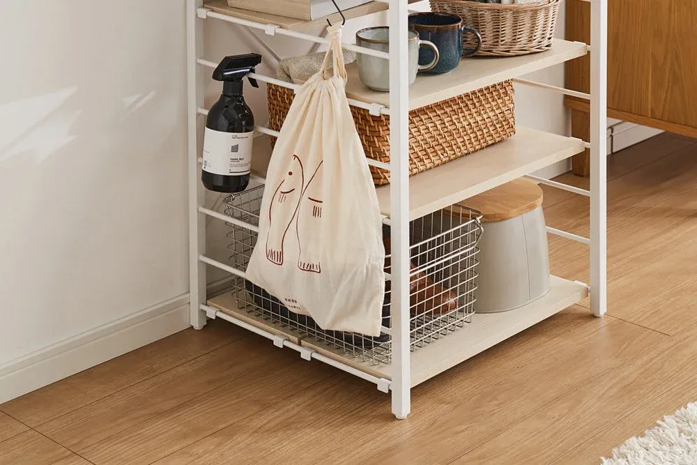 サイドバーを活用した収納イメージ