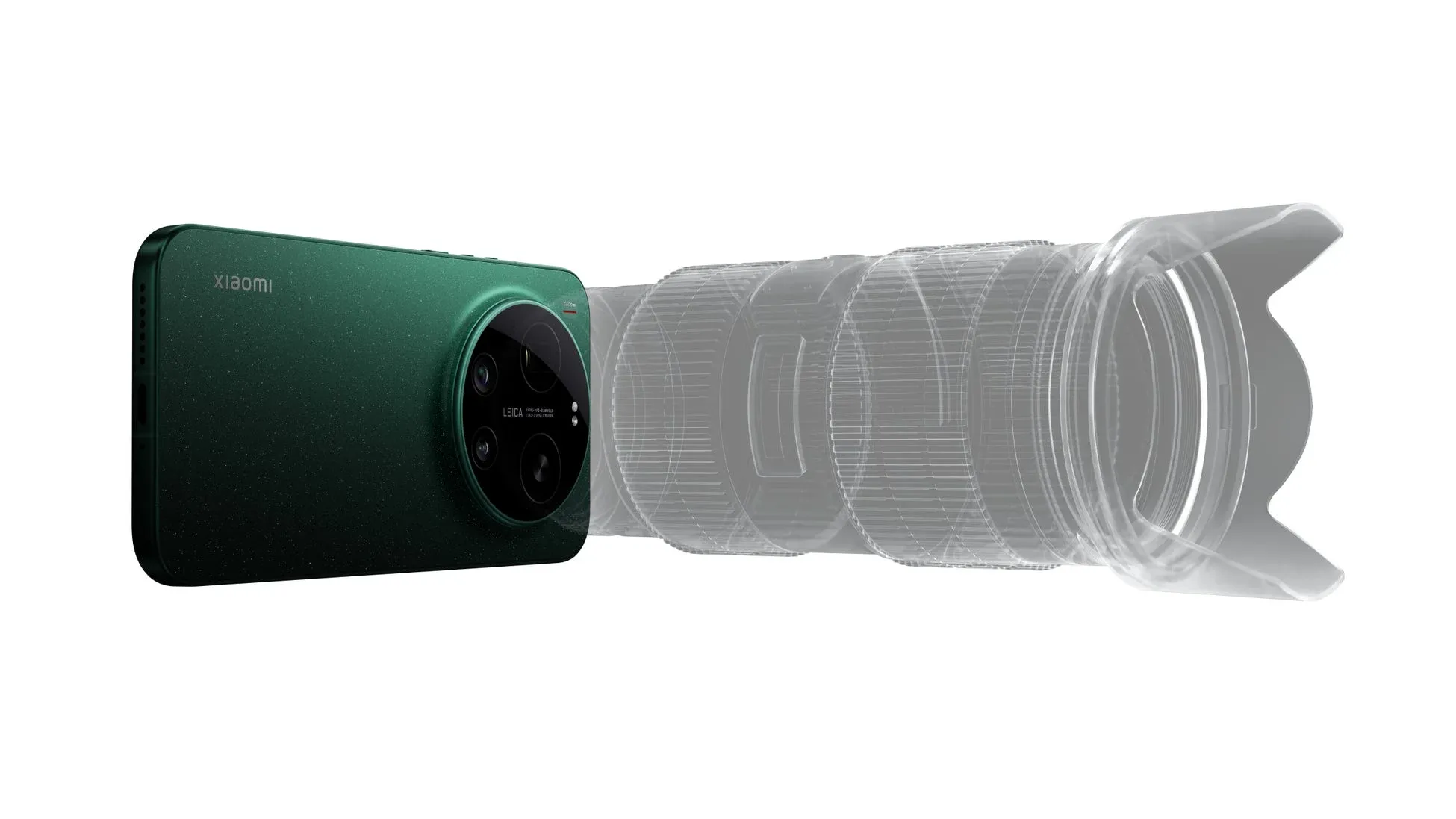 レンズが伸びるXiaomi