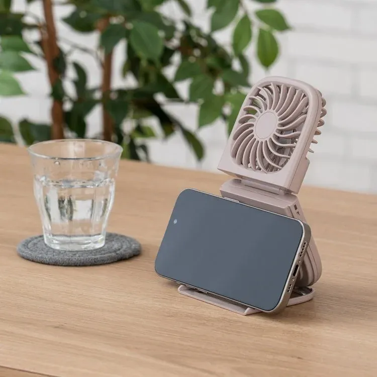 累計9万台突破！大人気「ハンズフリー5wayスリムファン」に、トレンドの「ベージュ」が新登場！