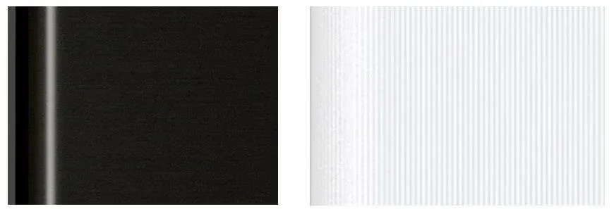 新色サテンブラックとパールグレーの質感