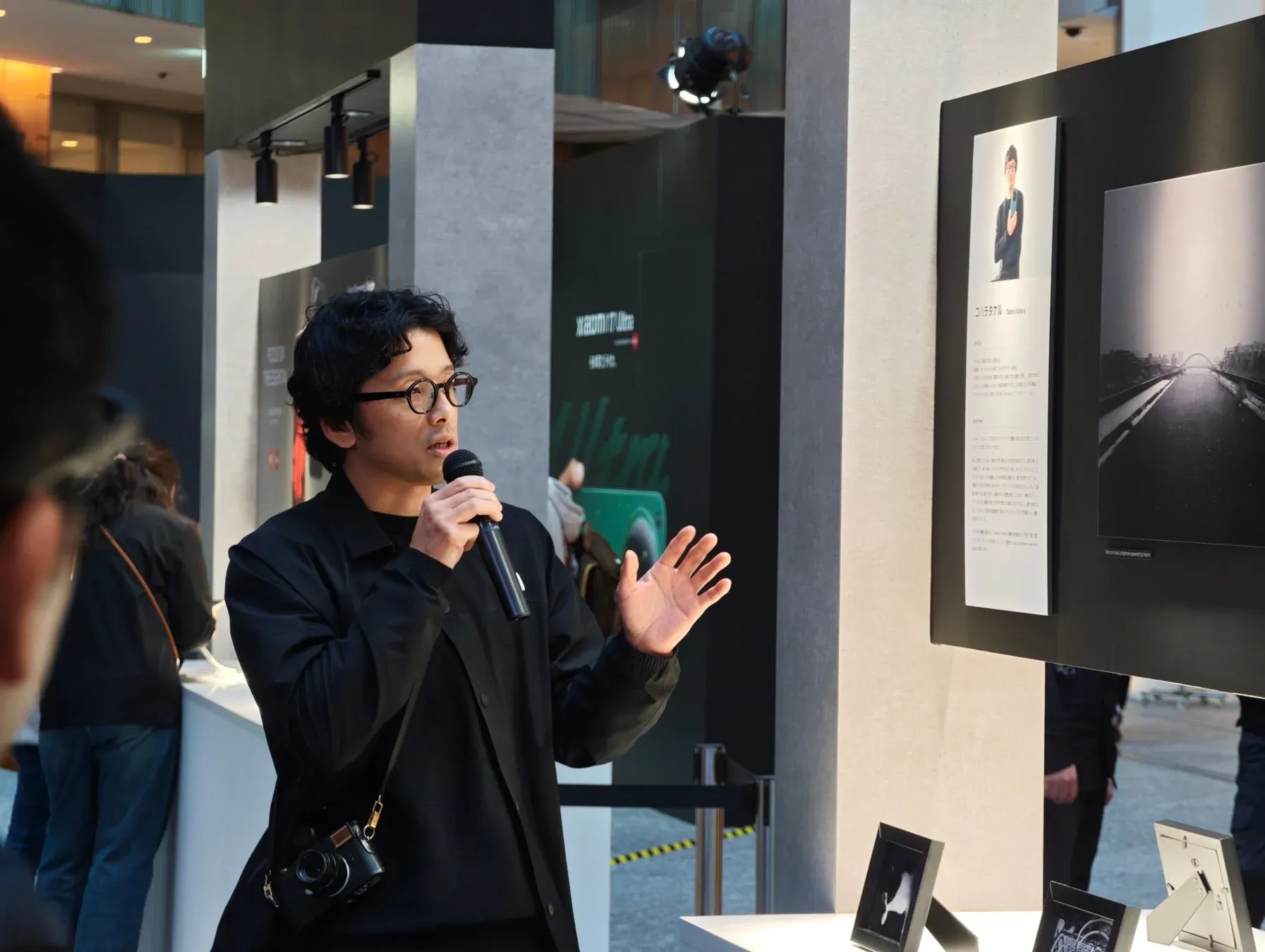 コハラタケルさんのギャラリートーク