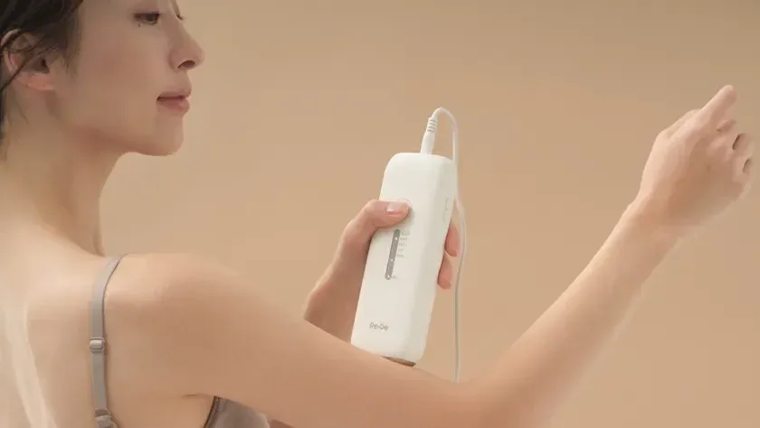 オート照射機能で超時短ケア