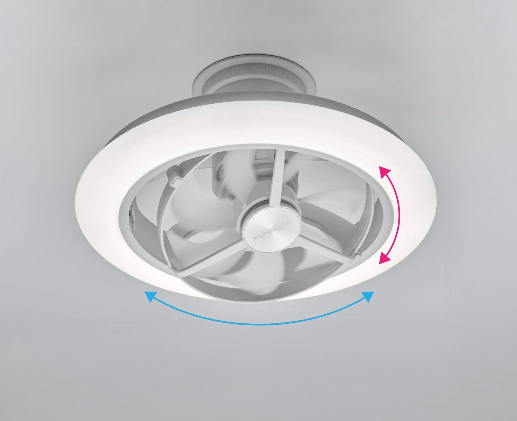 シーリングファンのスイング機能イメージ