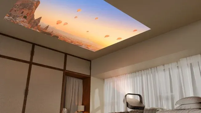 天井投影のイメージ