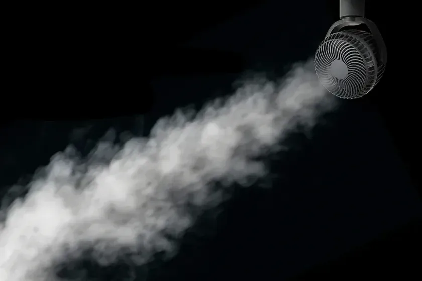 5m以上のパワフル送風