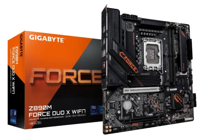 GIGABYTEから登場！Intel Z890チップセット搭載Micro-ATXマザーボード「Z890M FORCE DUO X WIFI7」で次世代PCを組み立てよう