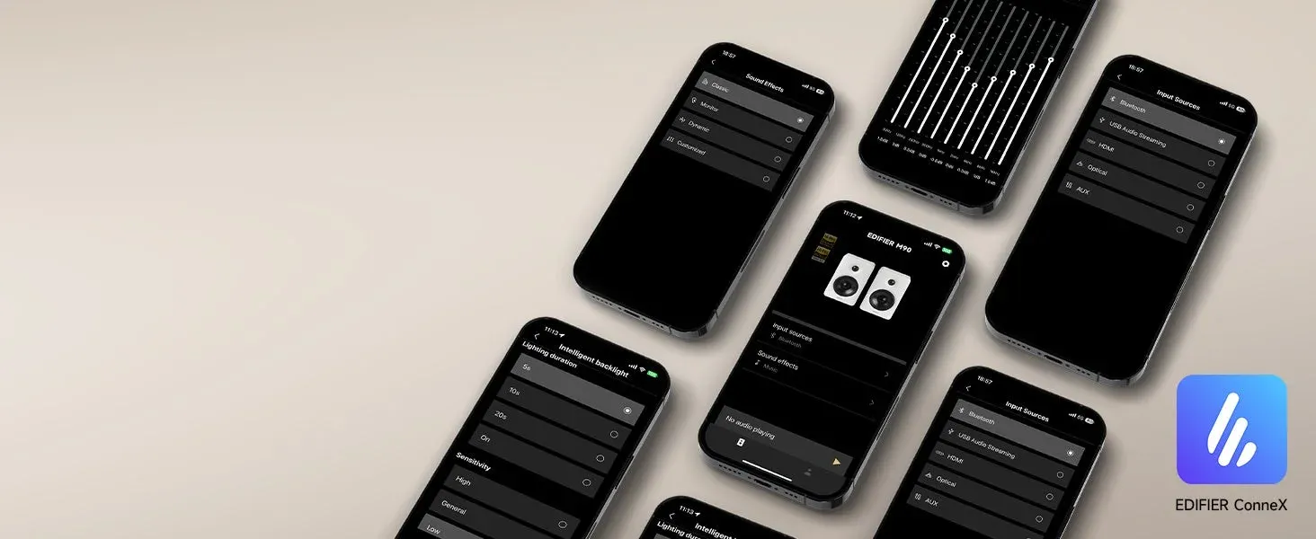 専用アプリ「Edifier ConneX」