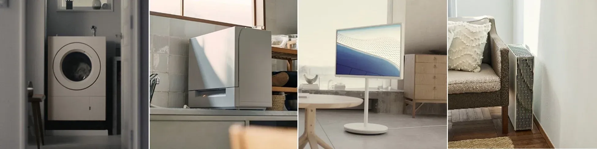 時間と空間にゆとりを作る製品群のイメージ