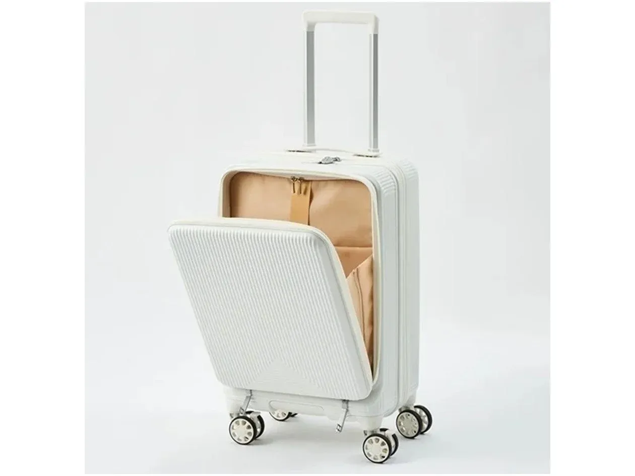 トップバリュ フロントオープンジッパーキャリー Sサイズ