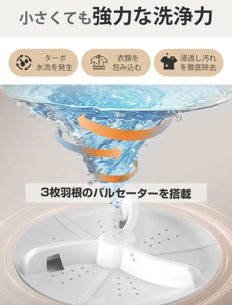 ターボ水流で汚れを徹底除去