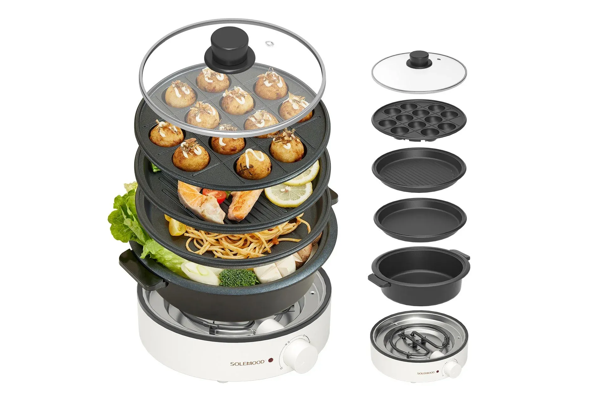 多機能グリル鍋のプレート