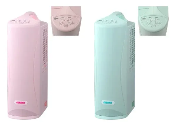 家電,除湿機,空気清浄機,ピンク,水色,コロナ,電化製品,生活家電,コンパクト,デザイン家電